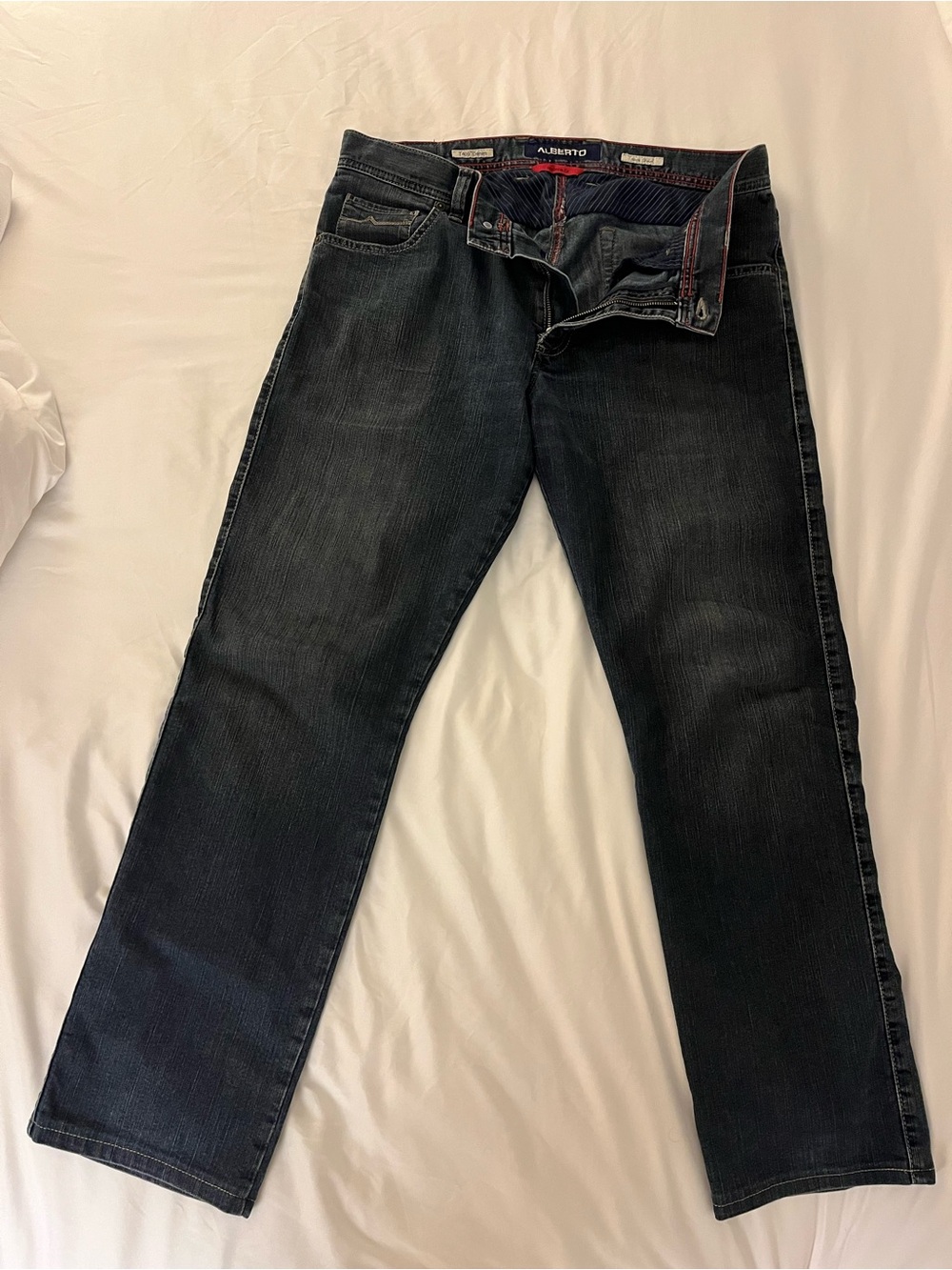 Alberto T400 Modern Fit Denim Jeans 33x29